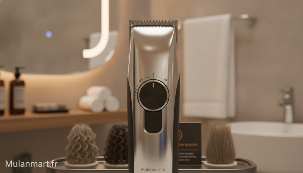 Tondeuse adaptée à la densité de la barbe